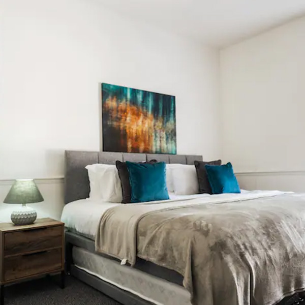 Completed furniture package installation, project 3