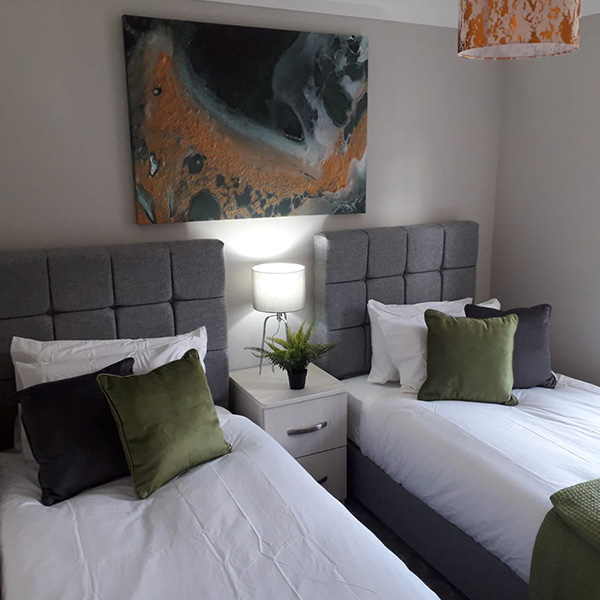Completed furniture package installation, project 9