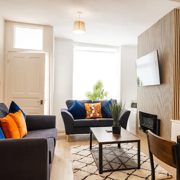 Completed furniture package installation, project 19