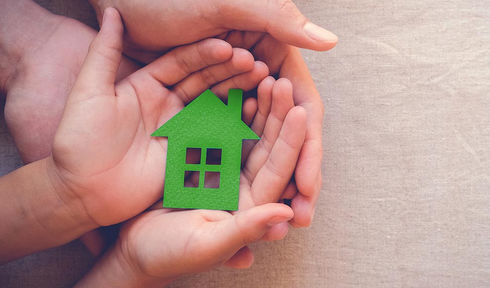 Furnished social housing property
